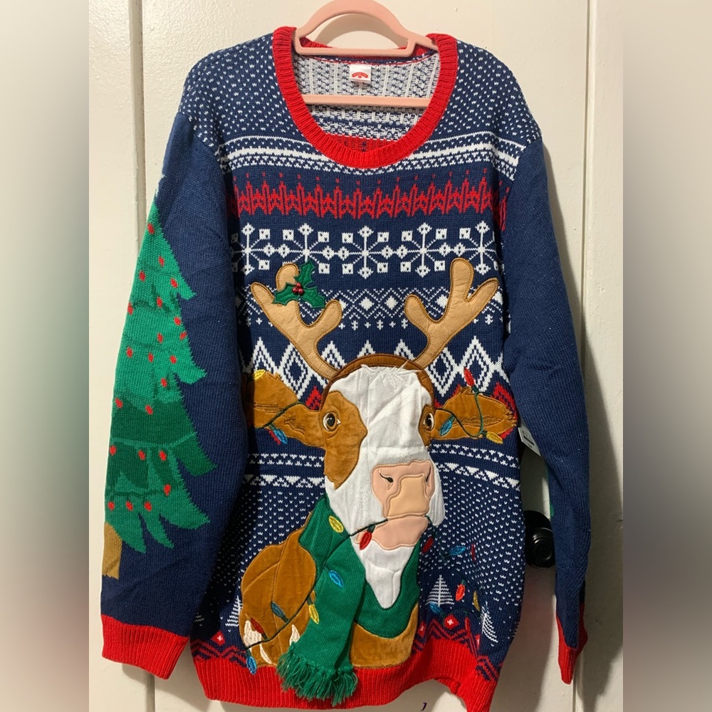 NWT Christmas ugly sweater
